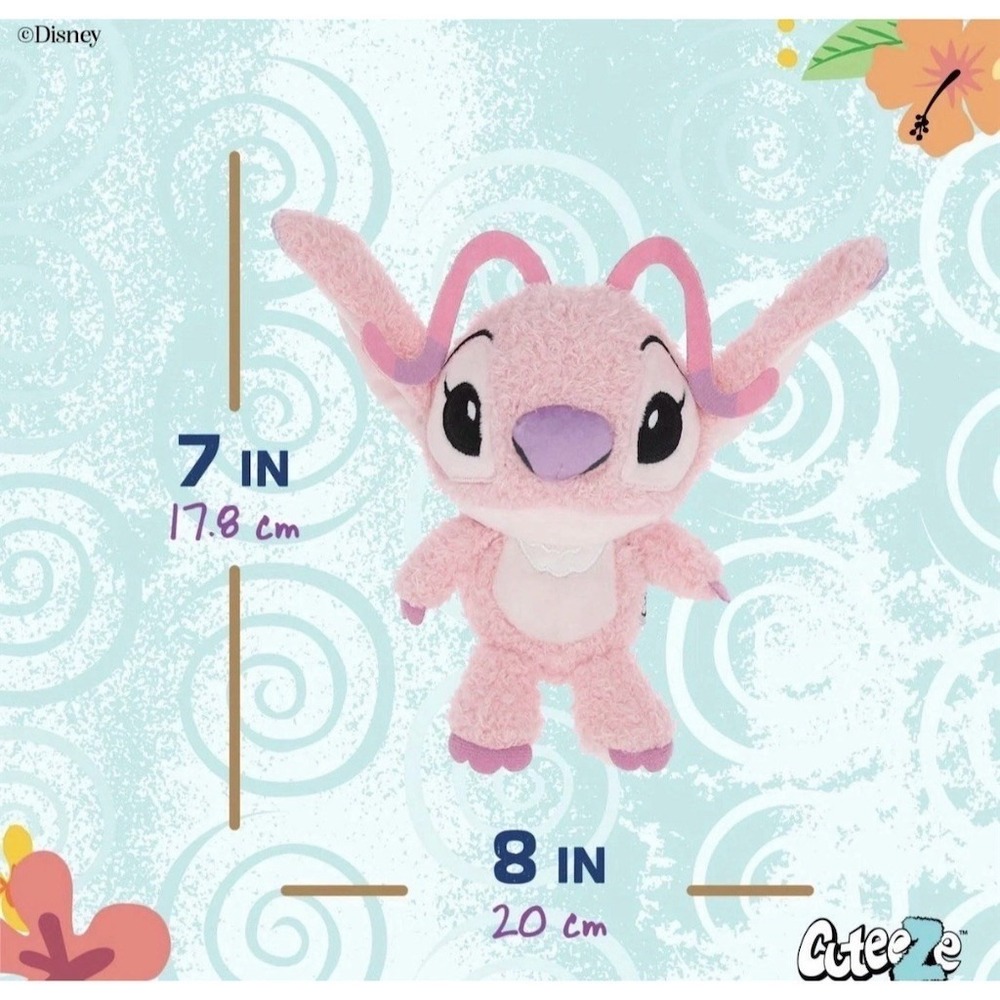 Disney Baby Cuteeze Lilo Stitch 4pc Plush Gift Set Stitch Angel Lilo Scrump NIB‎ - Picture 6 of 8